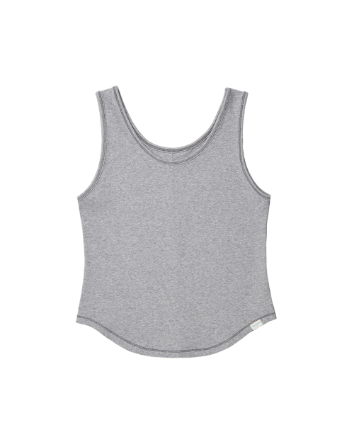 CONTRAST STITCH SLEEVELESS - 6 colors