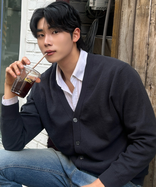 [COUTURE]linen blend overfit cardigan - 3color