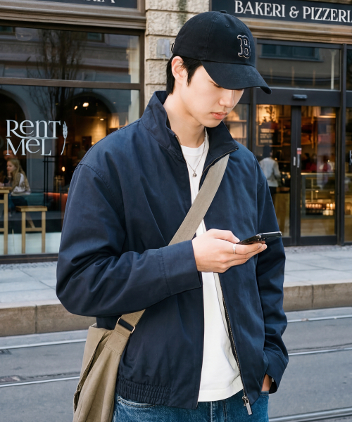 On Off Track Jacket Navy JJOT2694