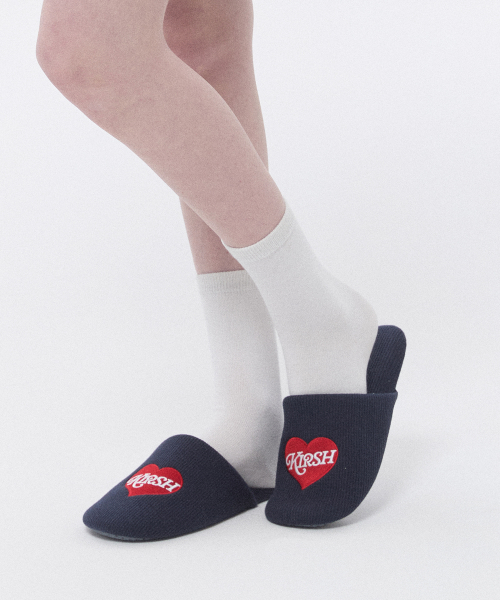 KIRSH MELLOW ROOM SLIPPERS(DARK NAVY)