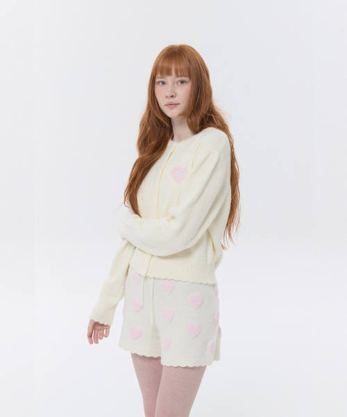 KIRSH MELLOW SOFT TOUCH CARDIGAN(LIGHT YELLOW)
