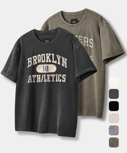 NYC MUSCLE FIT SHORT SLEEVE T-SHIRT_6 COLOR