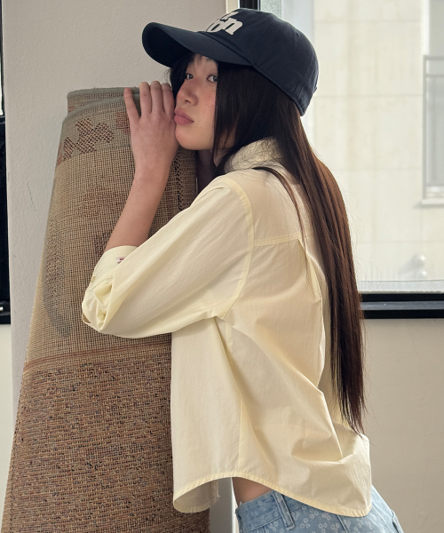 RRAC PASTEL COTTON SHIRT BUTTER