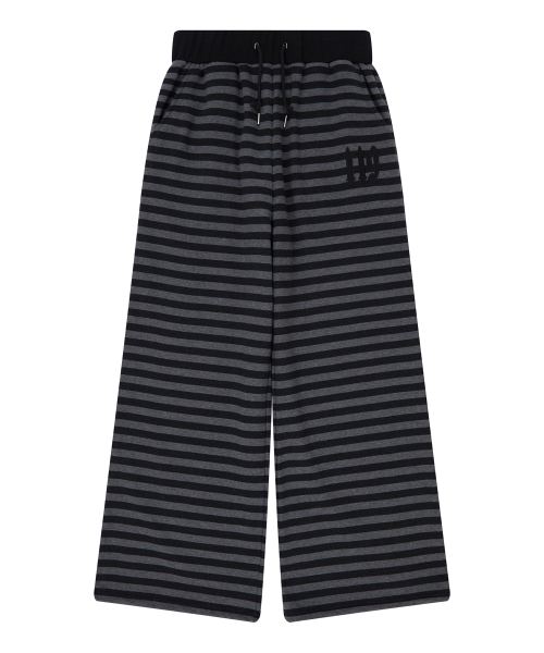 SHUGO CHARA! STRIPE SWEATPANTS(BLACK)