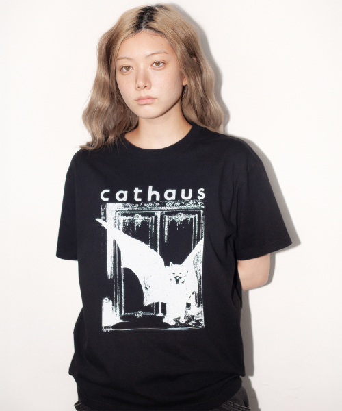 CATHAUS TEE (BLACK)