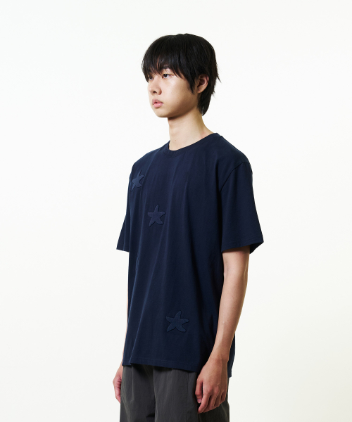 TCM bubble star T (navy)