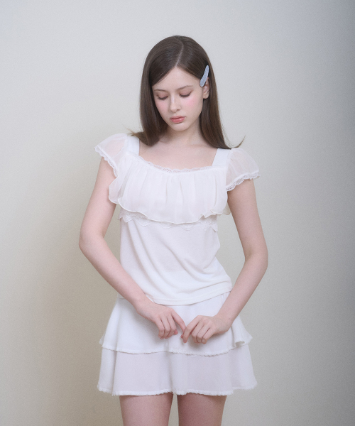 PRINCESS BLOUSE WHITE