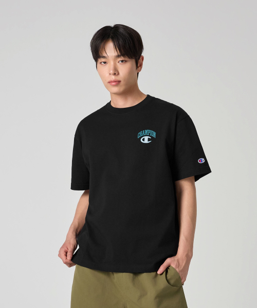 NY C로고 티셔츠 Black