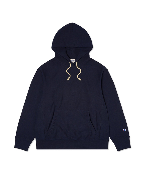 리버스위브 루즈핏 후드 티셔츠 Navy