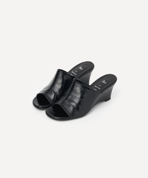 HARI WEDGE HEEL (BLACK)