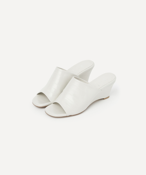 HARI WEDGE HEEL (WHITE)