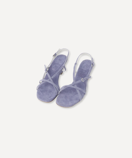 TONES STRAP WEDGE HEEL (VIOLET)