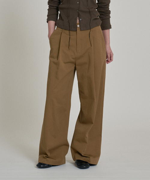 CODA CHINO PANTS (CAMEL OLIVE)