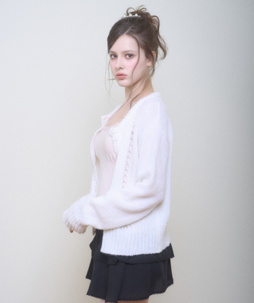 SNOWFLAKE CARDIGAN IVORY