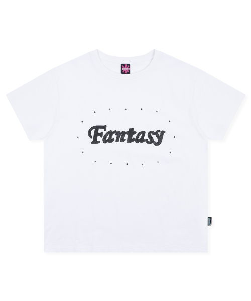 GZT005 판타지 스터드 티셔츠 (WHITE)