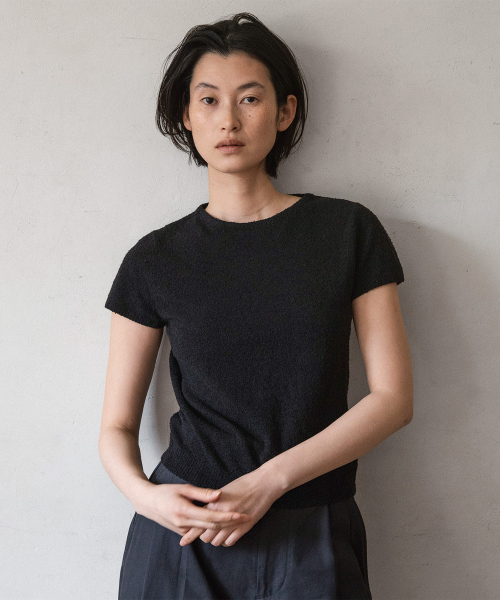 W. Basque Pullover (Black)