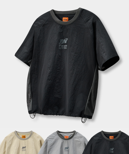 VLAD NYLON CORE HALF T-SHIRT_3 COLOR