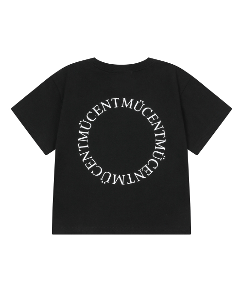 [KIDS] MUCENT SIGNATURE BACK LOGO HALF T (2COLOR)