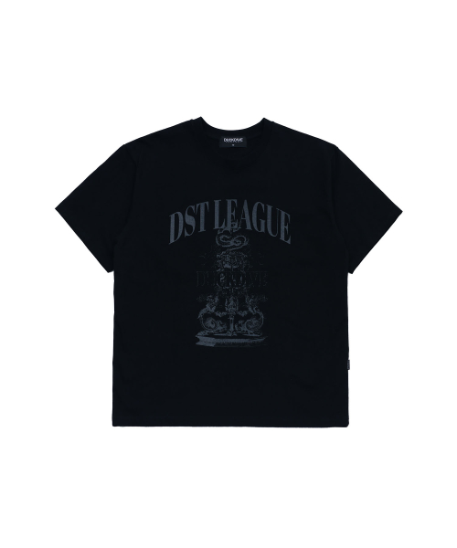 DST League Arch Logo T-shirt Black