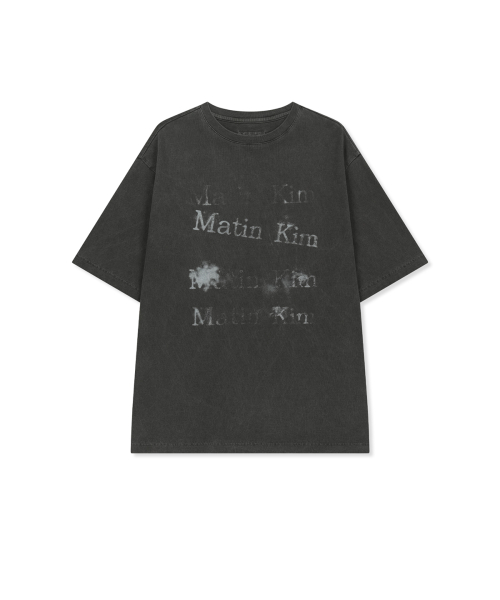 PIGMENT GRAFFITI LOGO TOP IN CHARCOAL