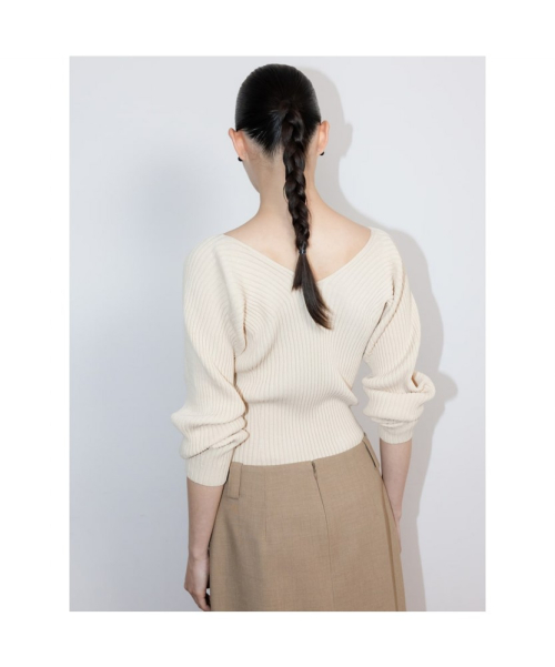 Spring Delia Knit Top Ivory (TA6251A070)