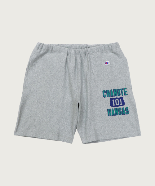 Reverseweave Graphic Sweat Shorts Oxford Grey