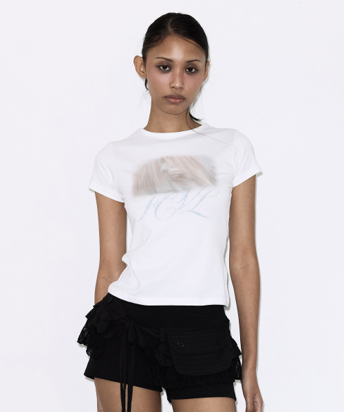FCL HORSE TEE (WHITE) F26QB119