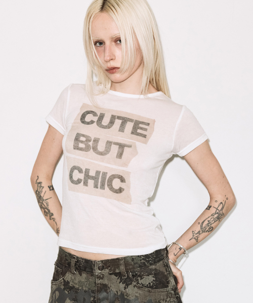 C.B.C TEE (WHITE) F26QB087