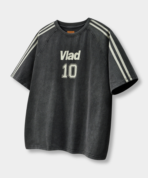VLAD VTG TRACK ARTWORK SHORT SLEEVE T-SHIRT_PIGMENT CHARCOAL