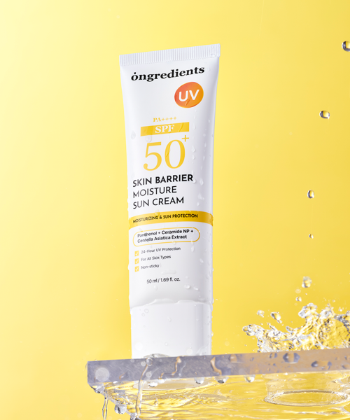 ONGREDIENTS SKIN BARRIER MOISTURE SUN CREAM 50ml