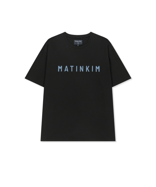 APPLIQUE FELT LOGO TOP FOR MEN IN STRONG BLACK