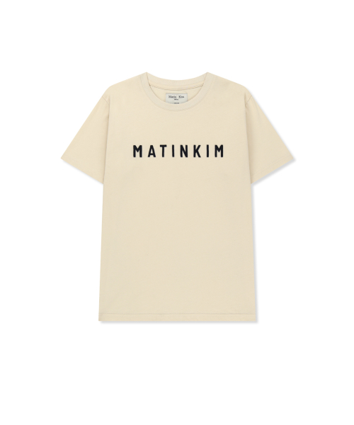 APPLIQUE FELT LOGO TOP IN CREAM