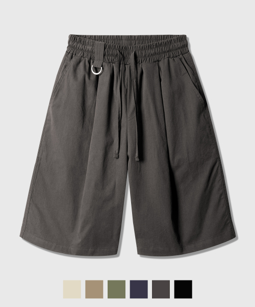 Cation D-Ring Burmuda Short Pants Charcoal KJSP2701