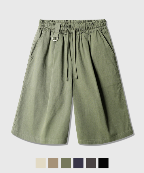 Cation D-Ring Burmuda Short Pants Khaki KJSP2701