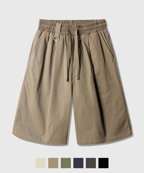 Cation D-Ring Burmuda Short Pants Khakibrown KJSP2701