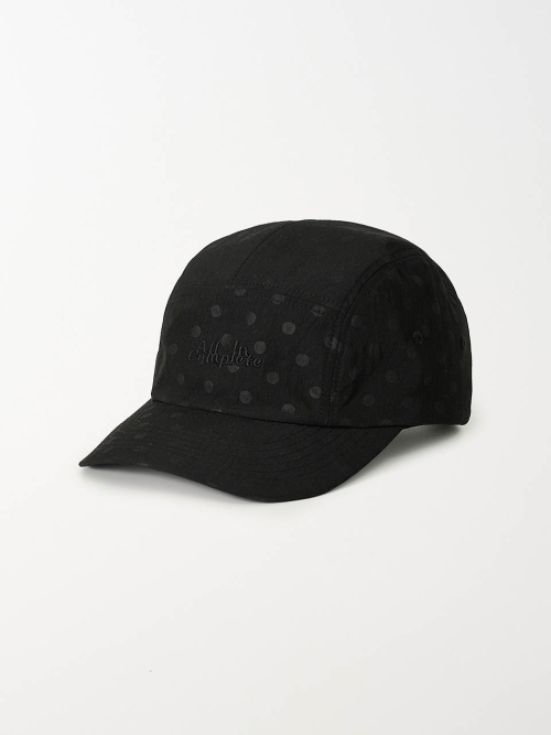 Flicker Dot Camp Cap (Black)