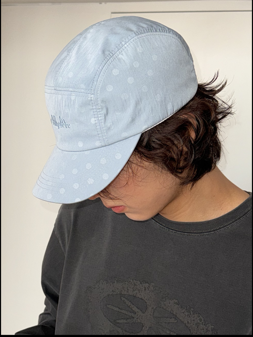Flicker Dot Camp Cap (Sky Blue)
