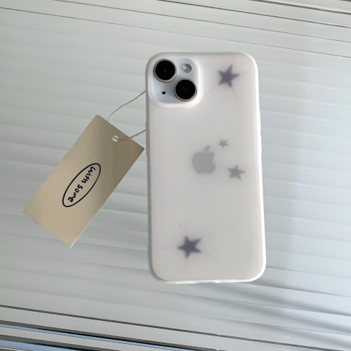 Vintage Blue Star Translucent Phone Case