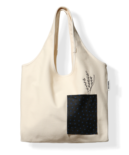 Flora Shoulder bag_Tote Ivory