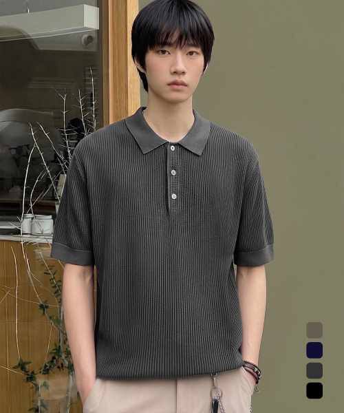 © EVERYONE’S SUMMER WOOL HALF KNIT_HACHI 4 COLOR