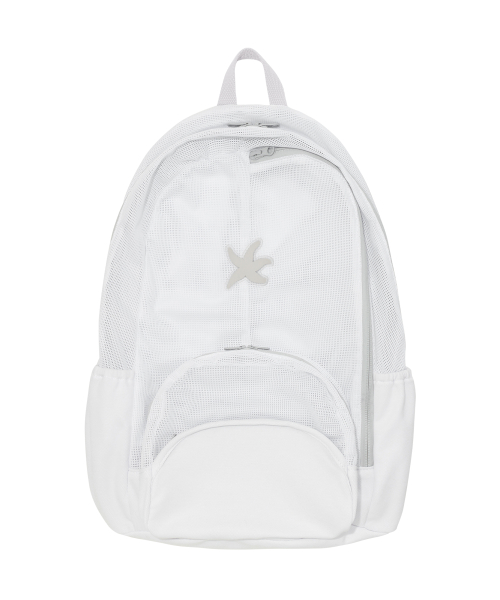 TCM ice mesh backpack (white)