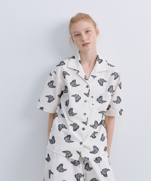 RESORT SHIRT - IVORY