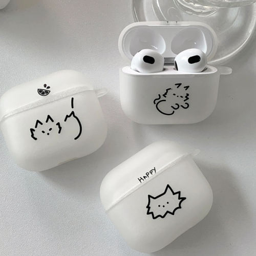 똥 고양이 에어팟 버즈 케이스