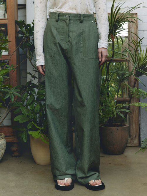 Fatigue Cotton Pants MU2633PT301M_KHAKI