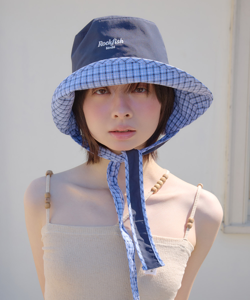 REVERSIBLE WIDE BUCKET HAT - 4 colors