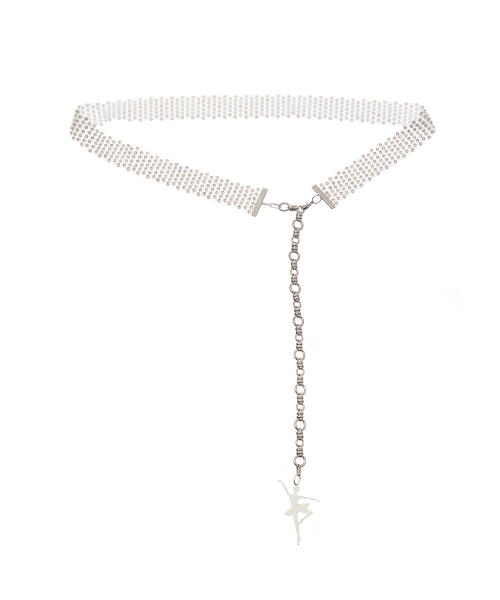 SY SHINING CHAIN BELT(WHITE)