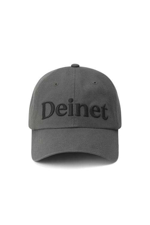 ESSENTIAL LOGO BALL CAP IN CHARCOAL
