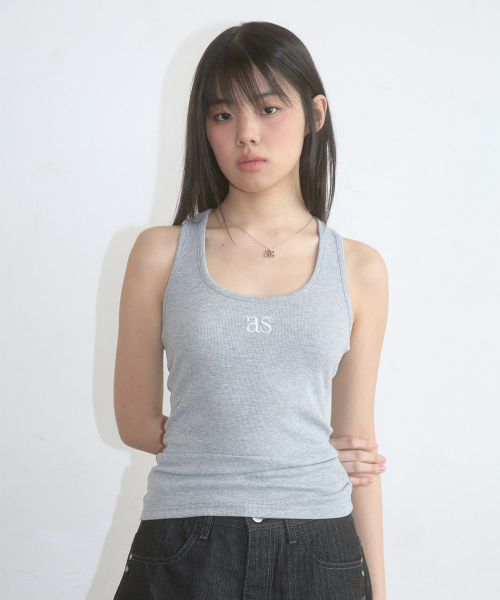 STILL SLEEVELESS / GRAY