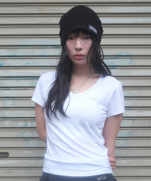 PLAIN SLIM TEE / WHITE