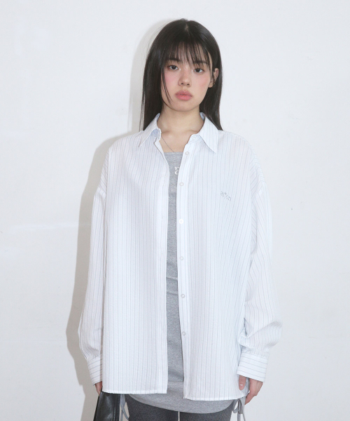 LAVE STRIPE SHIRT / LIGHT BLUE